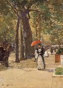 Childe Hassam, Die Fifth Avenue am Washington Square